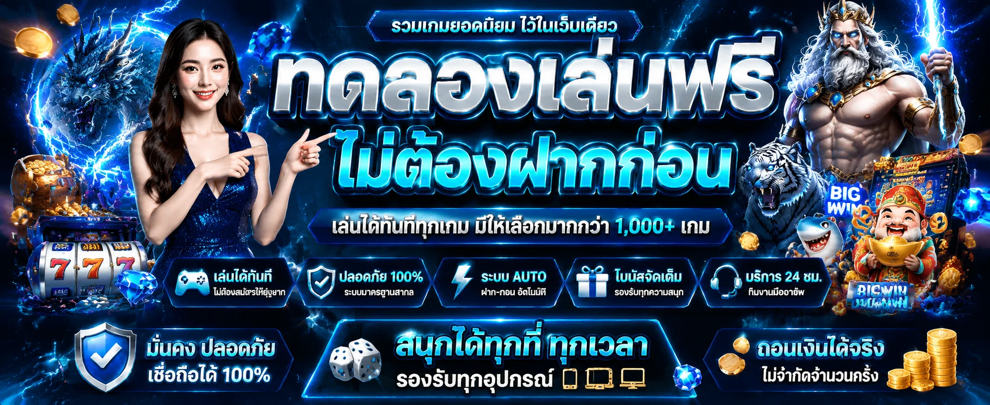 ทดลองเล่นสล็อตฟรี BESTSPORTZ ทุกค่ายไม่ต้องสมัคร